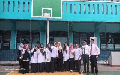 Kasi Penmad Kemenag Cimahi Monitoring UM-BK MTs Nurul Falah
